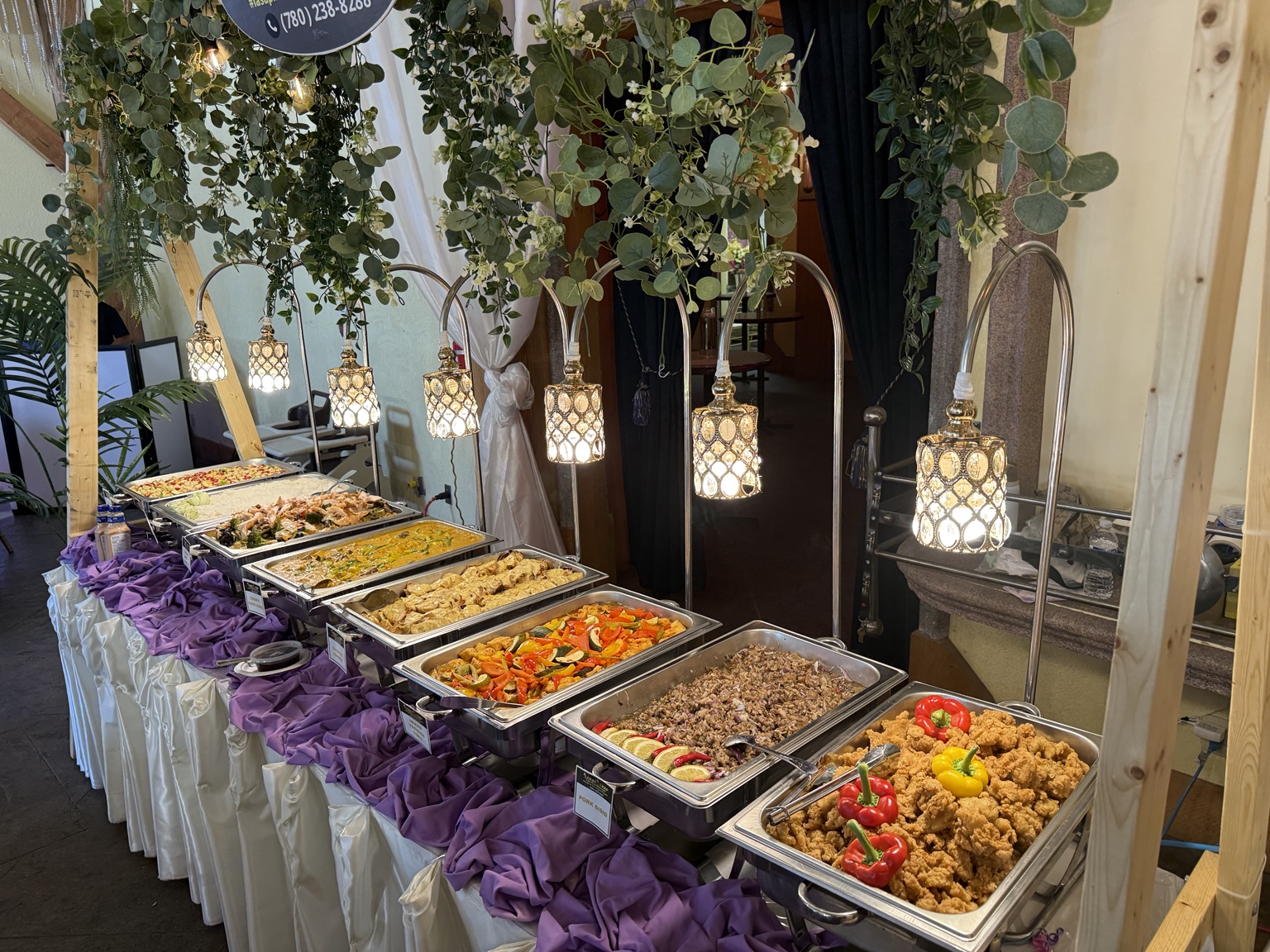 Catering buffet