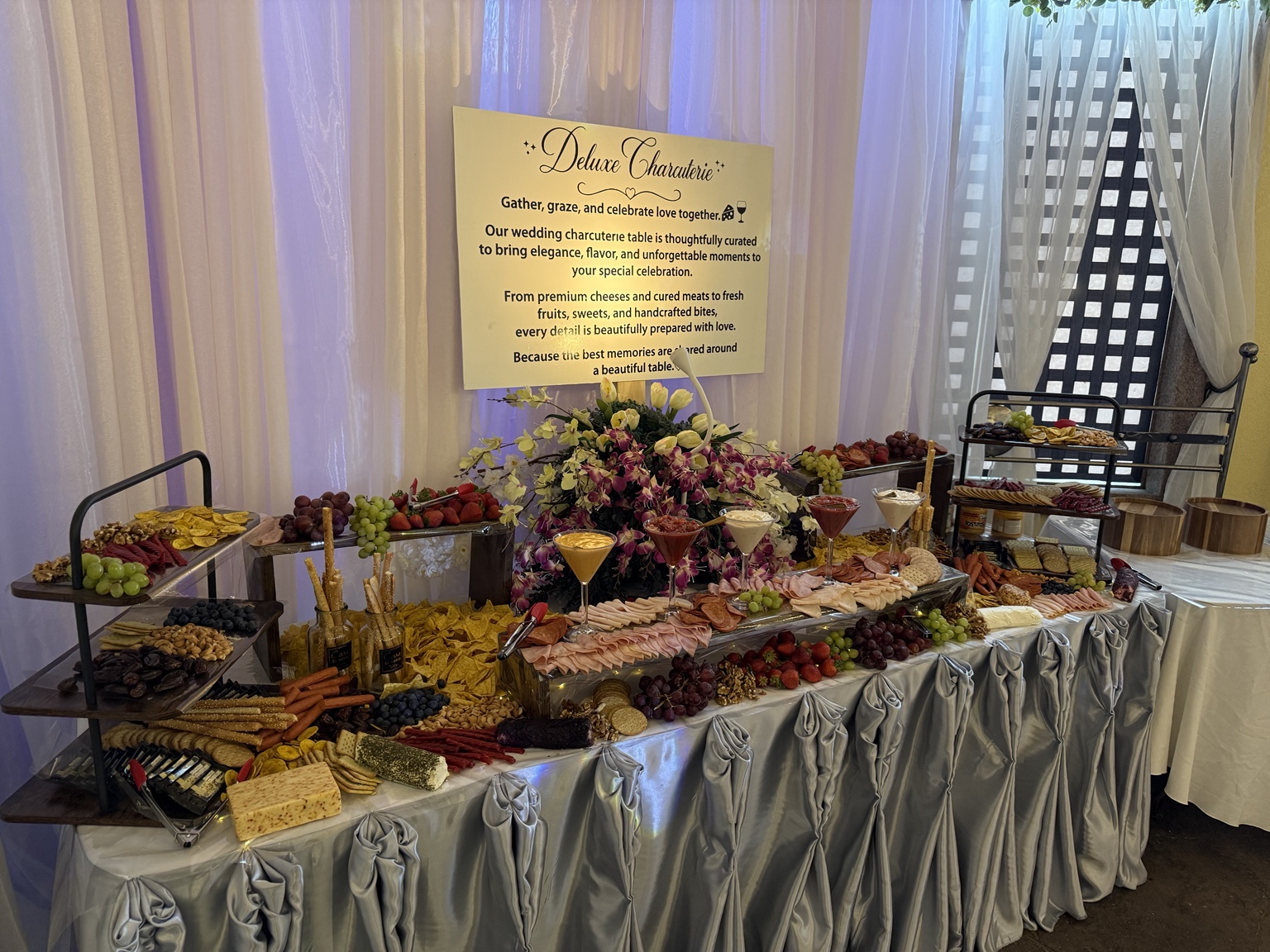 Charcuterie table